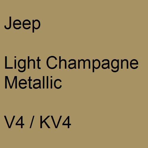 Jeep, Light Champagne Metallic, V4 / KV4.